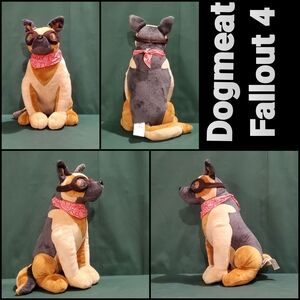 Dogmeat Fallout 4 Plush Toy - Brown and Black